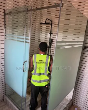Premium Gold Bathroom Cubicle.