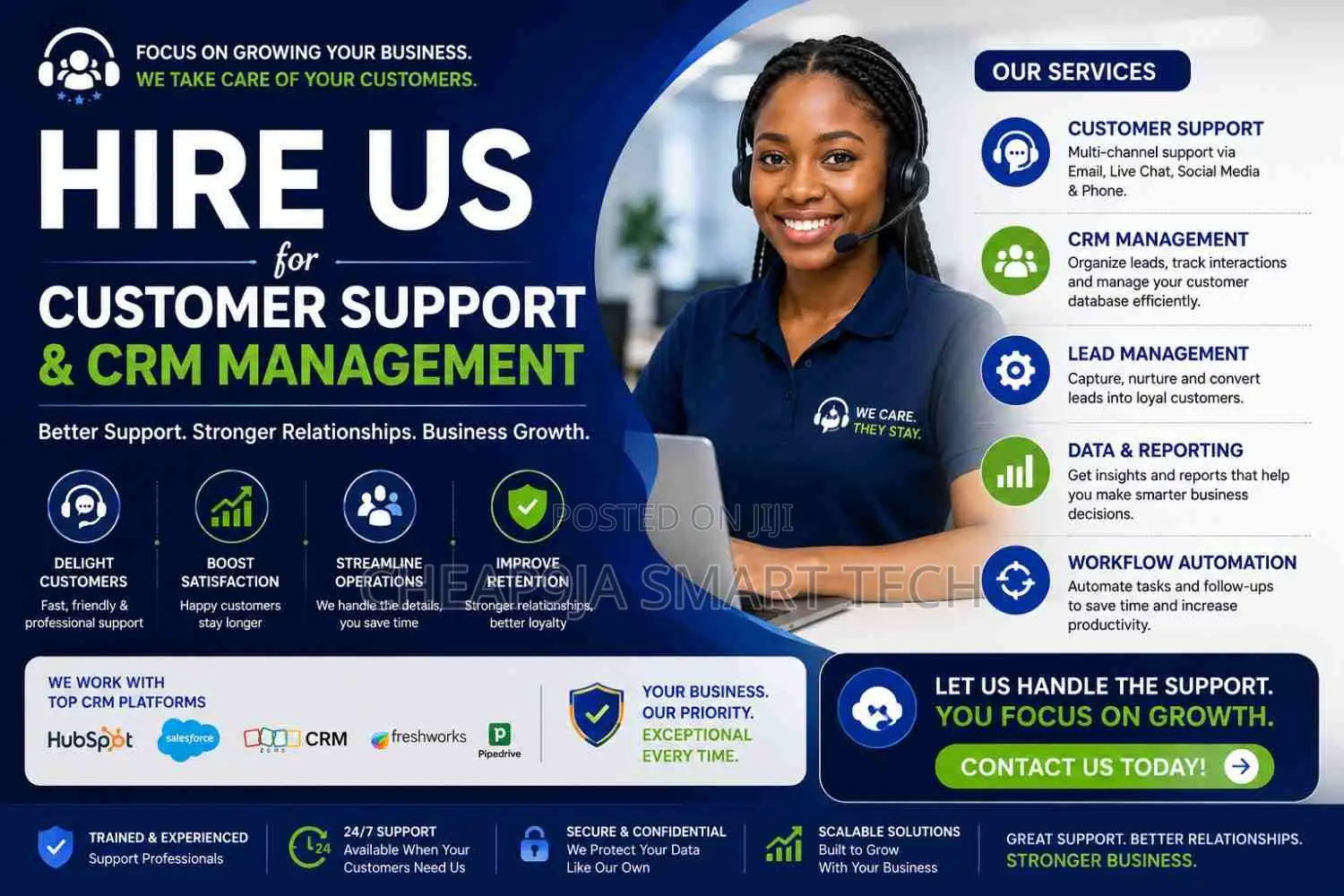 We Build Customer Support CRM Management Systems