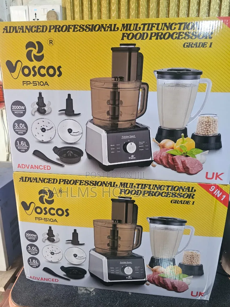 Voscos Advanced Multi Functional Food Processor