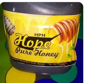 Hope Pure Honey Available in Different Sizes,raw and Pure, Ready for U
