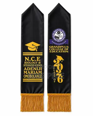 Custom Graduation Sashes