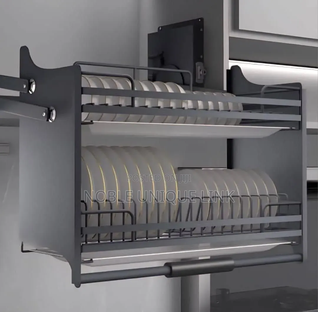 Pull Down Plate Rack