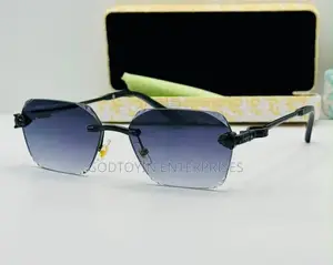 Cartier Panthere Rimless Sunglasses