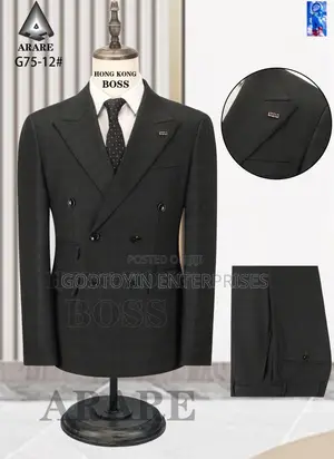 DARO Uomo White Double Breasted Suit