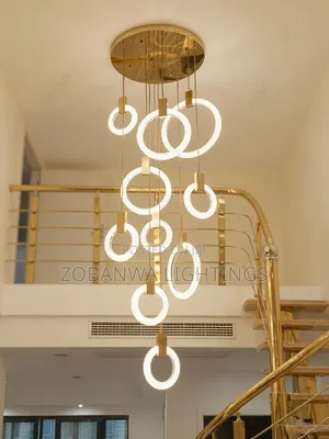 Modern Ring Stairs Led Lights