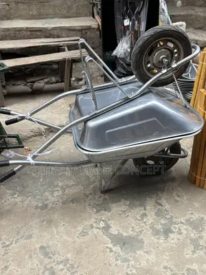 Single Wheel Steel Construction Barrow 