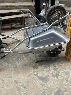 Single Wheel Steel Construction Barrow 