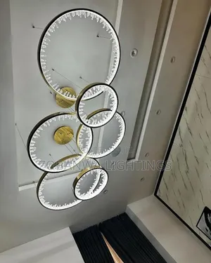 Nordic Ring Chandelier Optional Dimmable