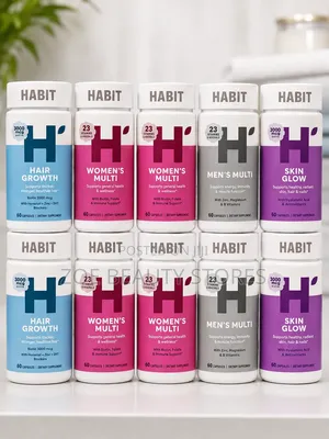 HABIT Hair Growth, Women’s Multi, Men’s Multi Skin Glow Supplements