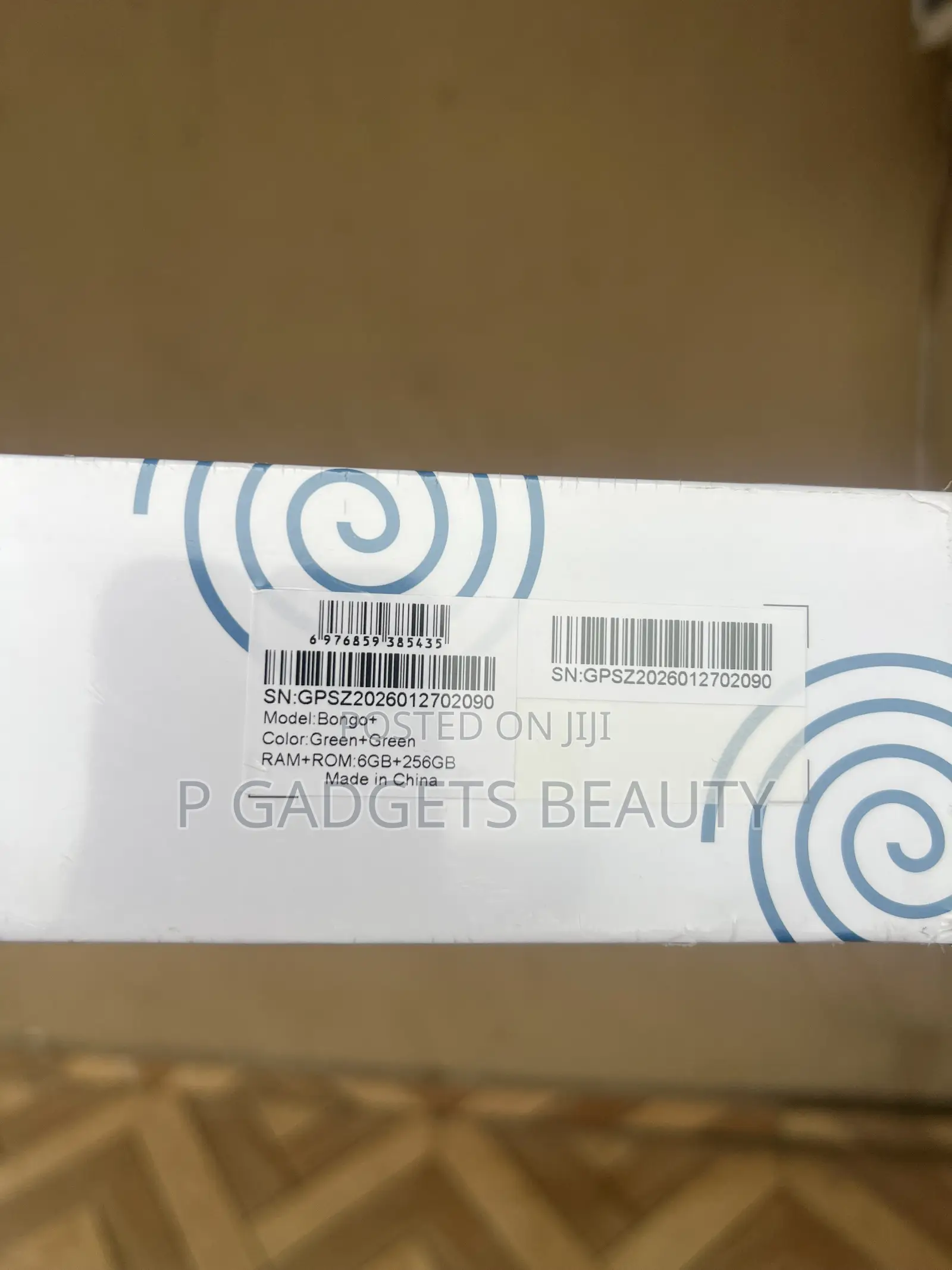 New Bebe Bongo 256 GB