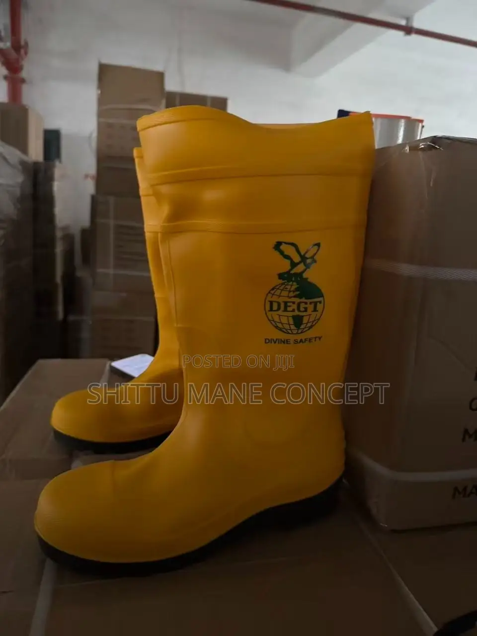 PVC Safety Rain Boot