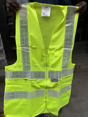 High Visibility Safety Vest - Fluorescent Yellow
