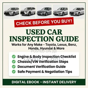 How to Inspect a Used Toyota Before You Pay (Ebook)