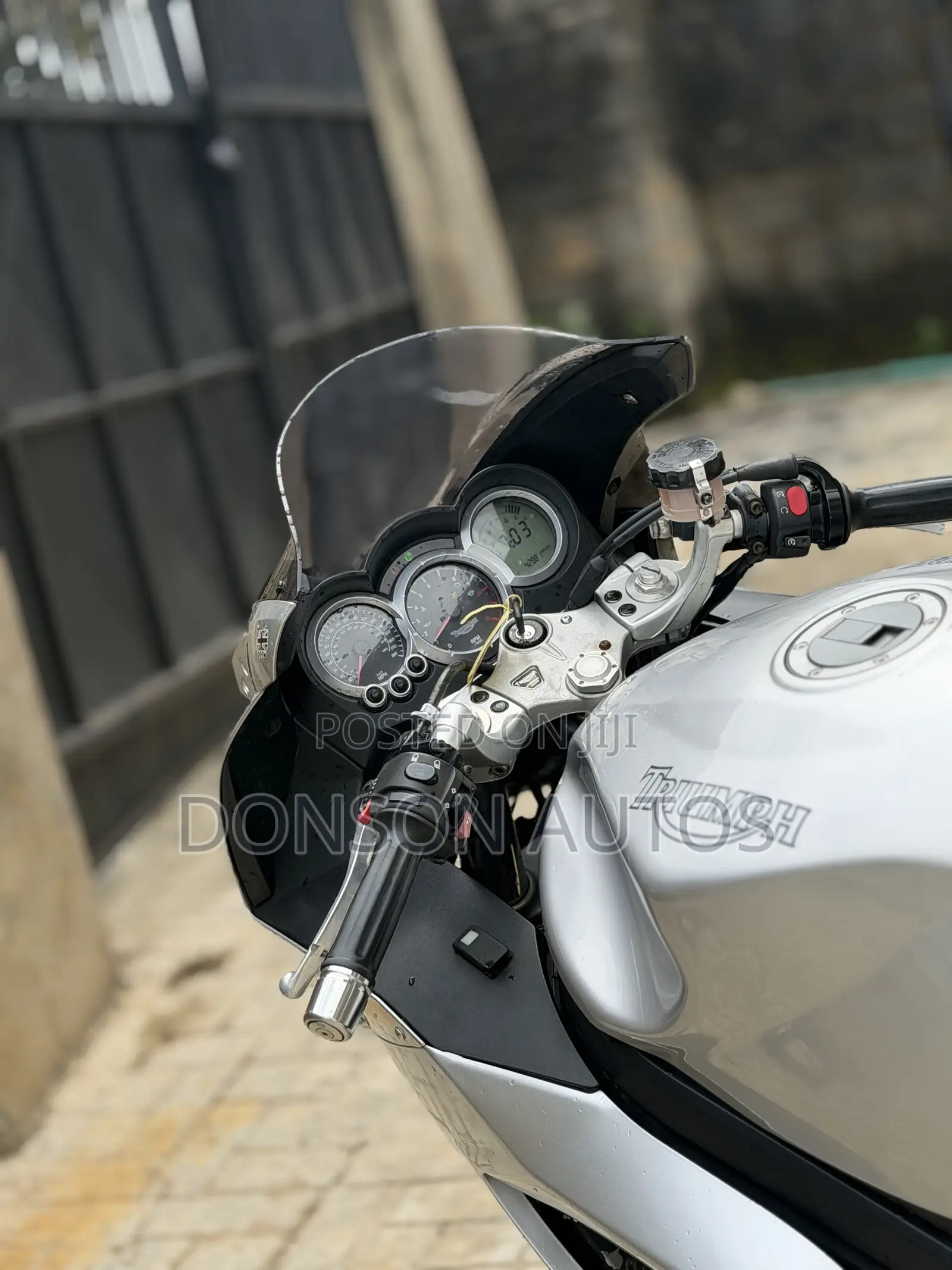 Triumph Bike 2010 Silver