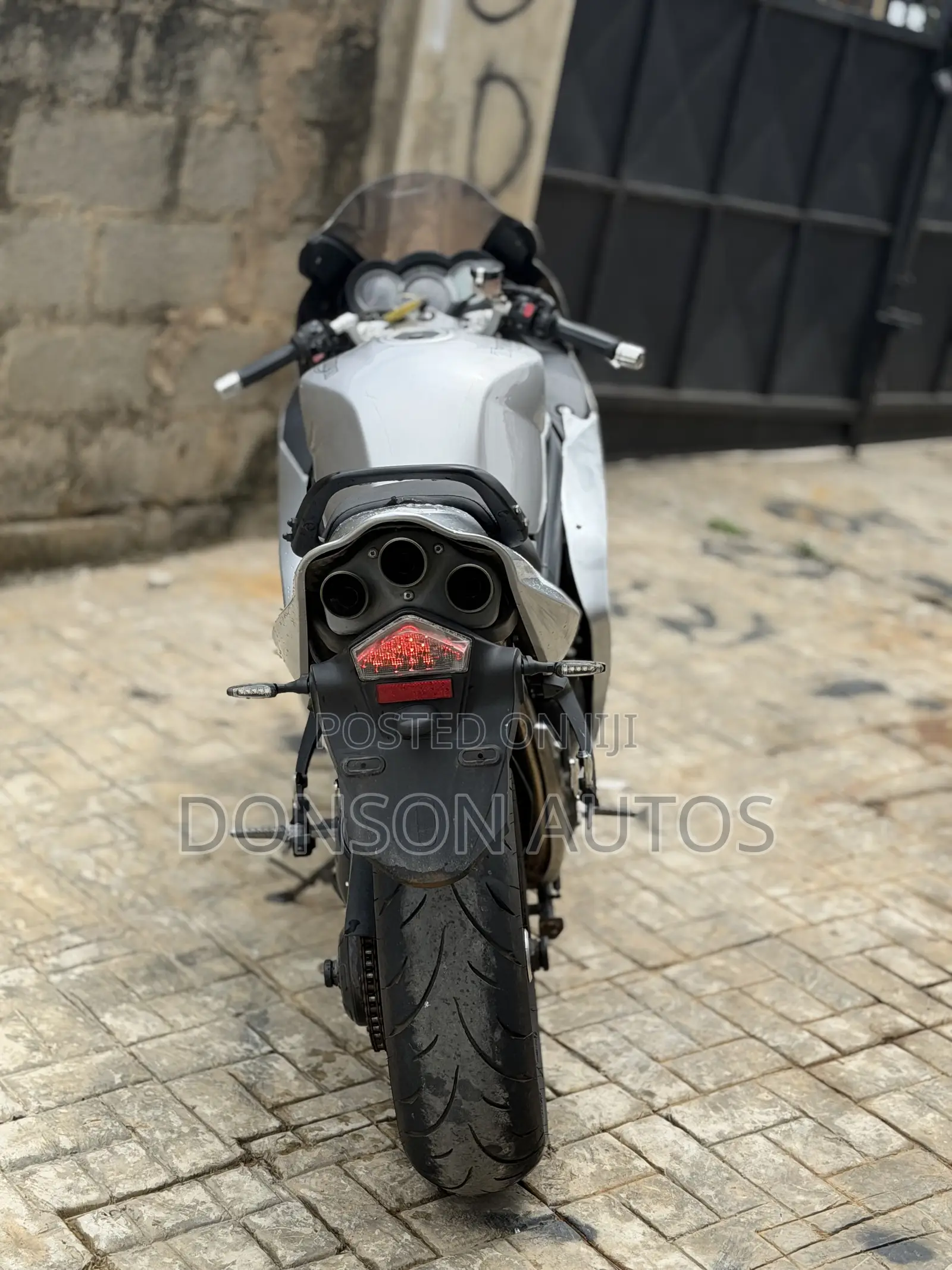 Triumph Bike 2010 Silver