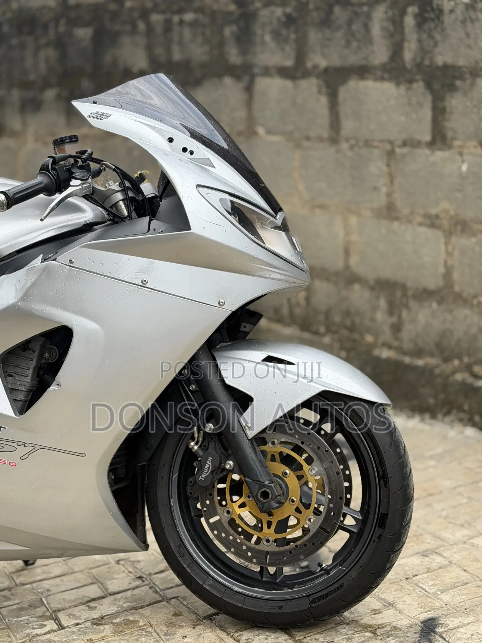 Triumph Bike 2010 Silver