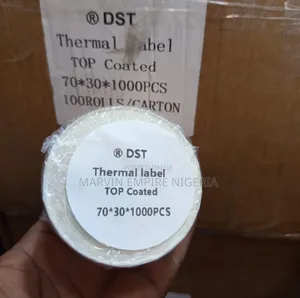 70mm by 30mm White Stickers With 1000Labels