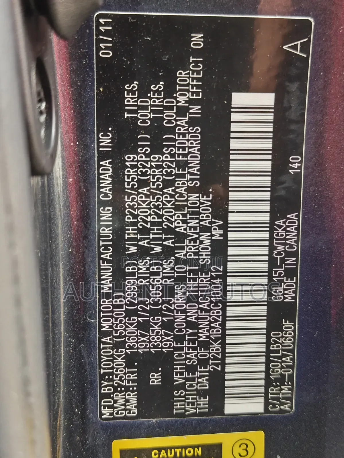 Lexus RX 2011 Gray