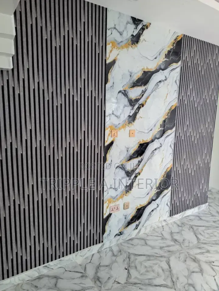 Fluted Wallpaper