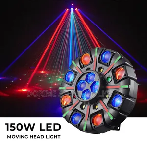 8 Arms Moving Head Shutter Light