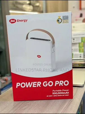 Itel Energy Power Go Pro 100000mAh 200W AC + DC 133W Portable Power