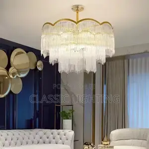 Light Luxury Crystal Lamp Chandelier Post-Modern Simple Chandelier