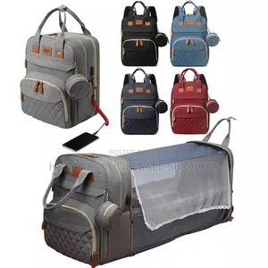 Baby Diaper Bag Bed, Multifunctional Baby Backpack