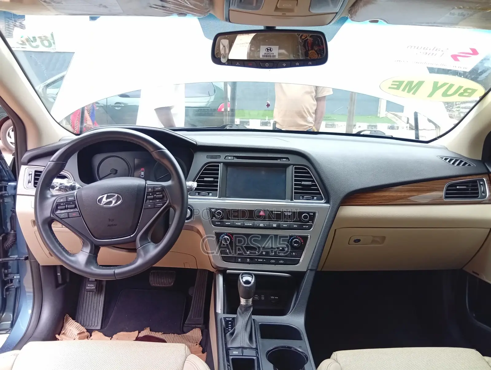 Hyundai Sonata 2017 Blue