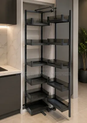 Premium Pull-Out Pantry - Kitchen Storage Organizer
