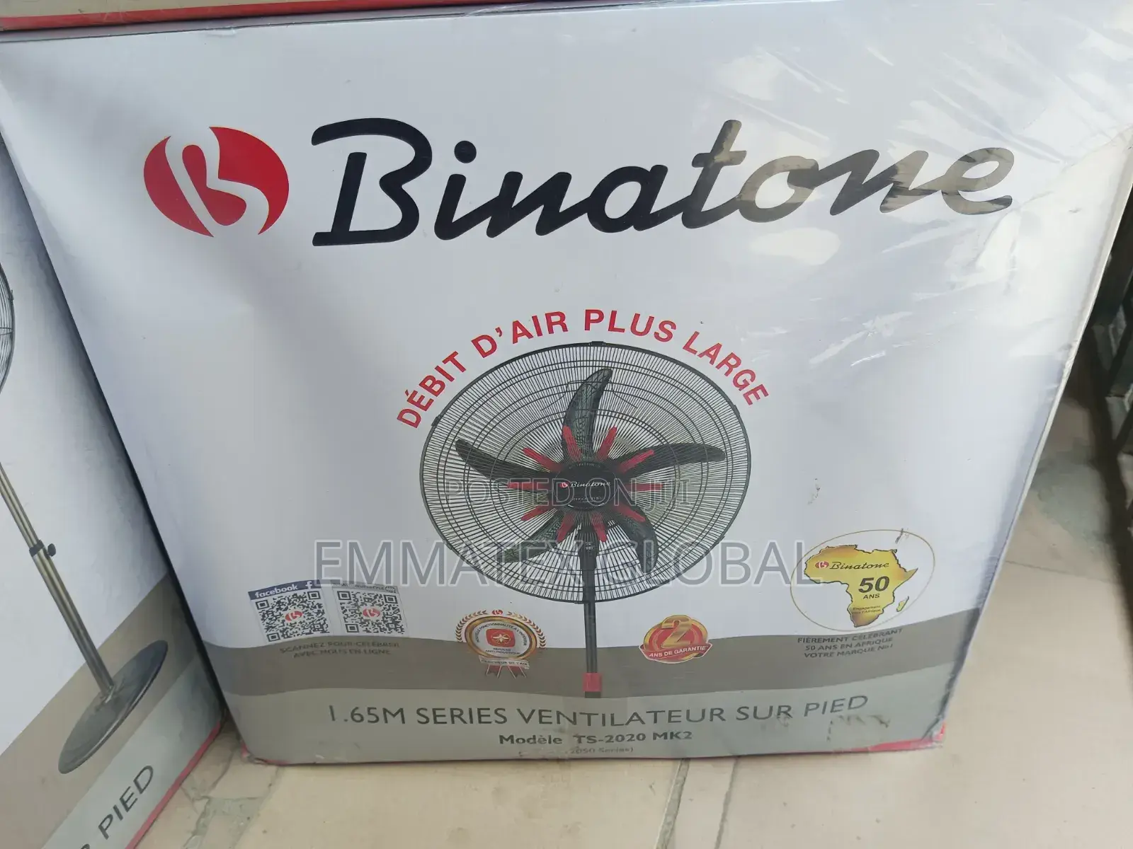 Powerful Binatone 18" Stand Fan Mk 2020