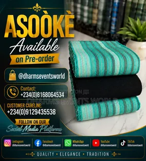 ASOÒKÈ AVAILABLE in Varieties.