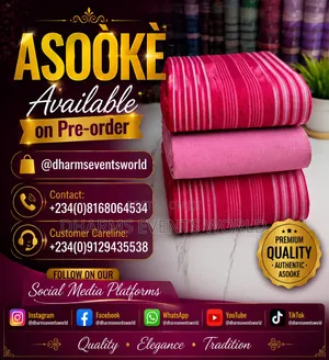 ASOÒKÈ AVAILABLE in Varieties.