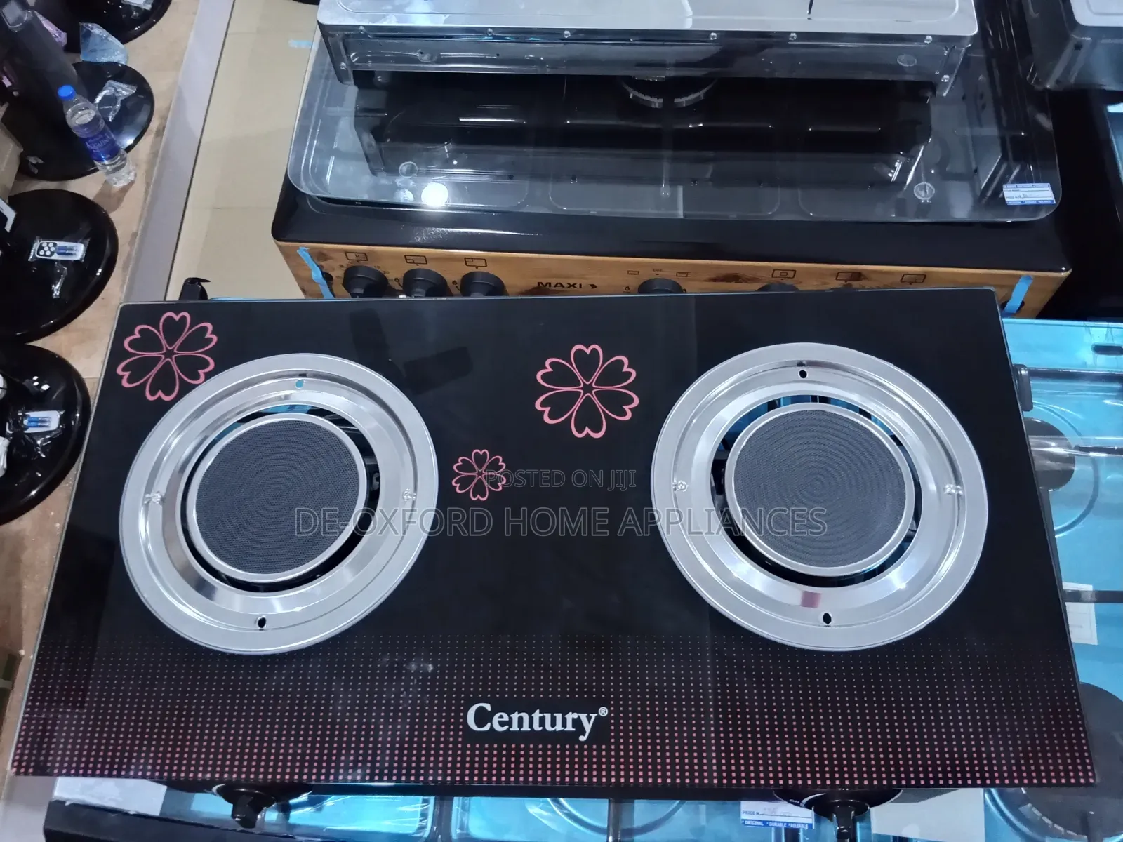 Century Glass Table Gas