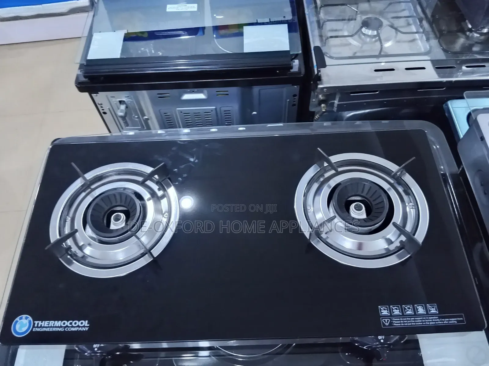 Original Thermocool Glass Table Top Gas Cooker