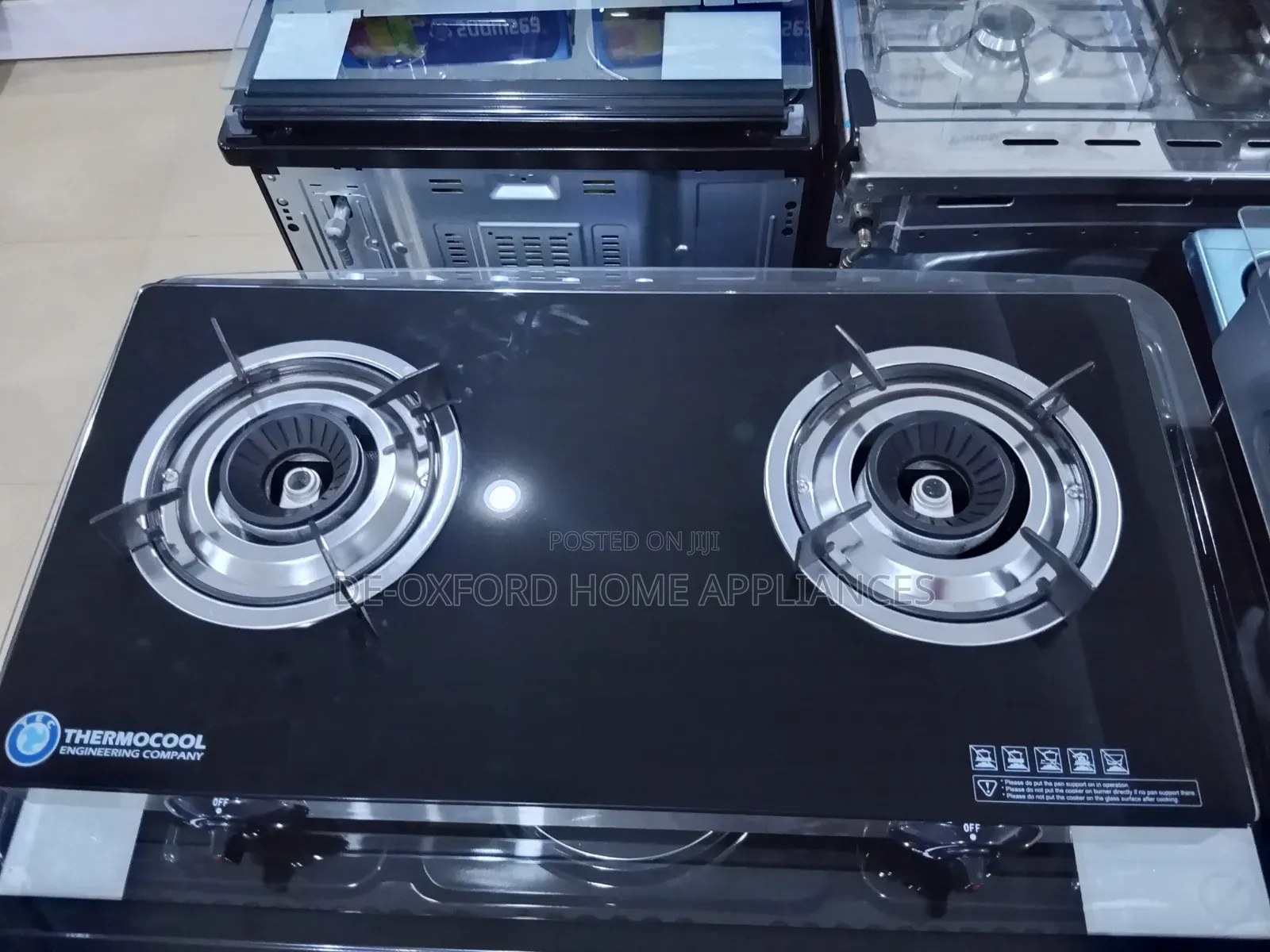 Original Thermocool Glass Table Top Gas Cooker