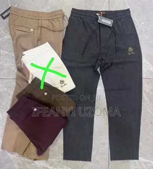 Classic Fitted Men Paint Trousers
