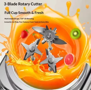 Portable Rechargeable 3-Blade Juicer Blender