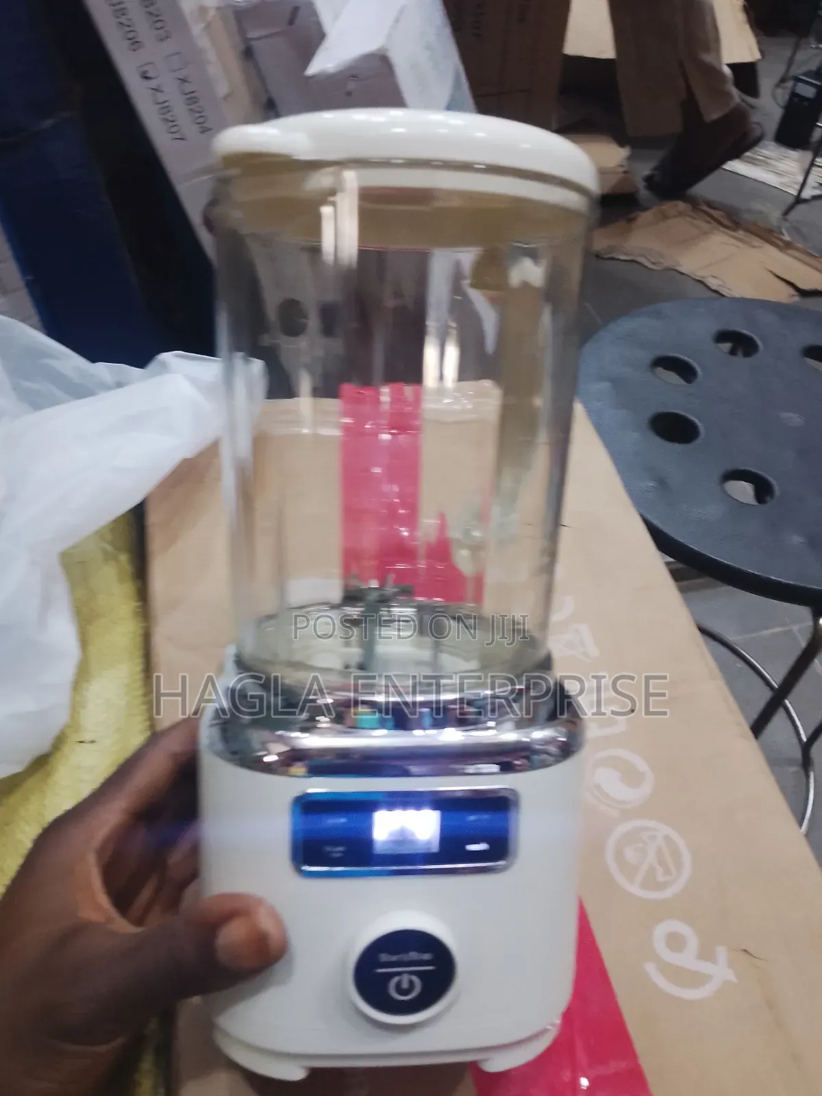 Portable Rechargeable 3-Blade Juicer Blender