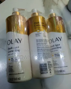 Olay Dark Spot Correcting Body Lotion With AHA, Vit C Niacinamide
