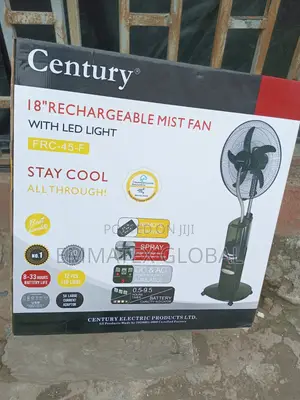 Century Mist Fan Rechargeable 18