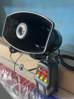 Amp Siren Horn With Tone Control Microphone