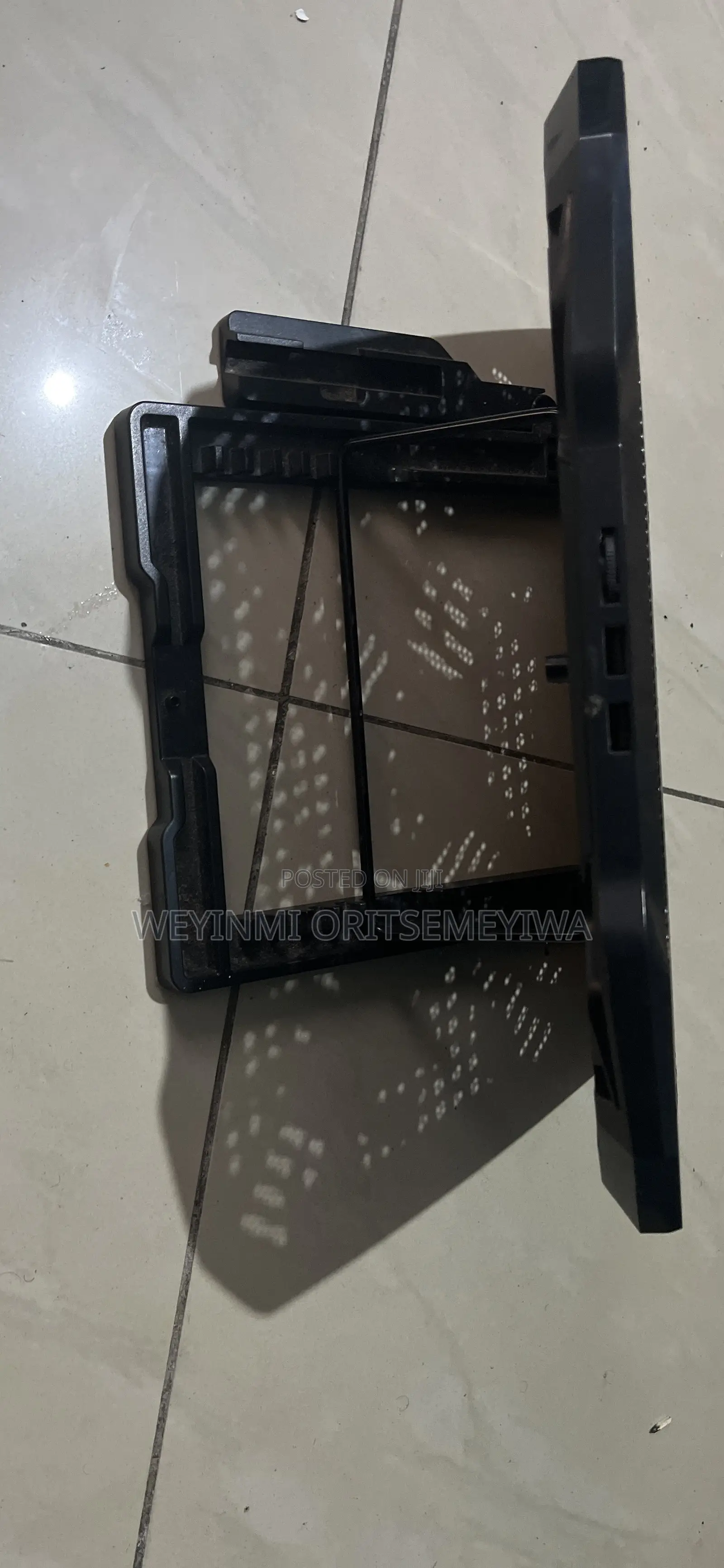 COOLCOLD 5 Fan, Laptop Cooling Pad, Multi-Adjustable + Phone Holder