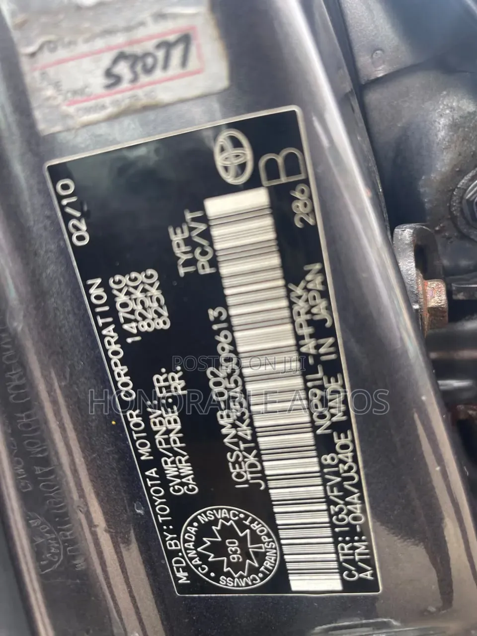 Toyota Yaris 2010 Gray