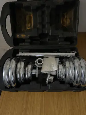 Chrome Dumbell Set