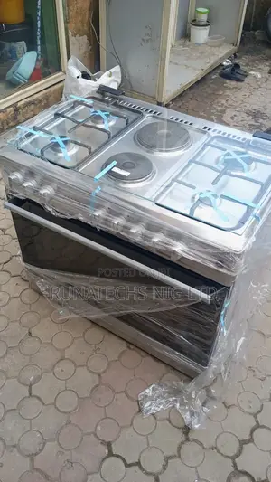 Maxi 60x90 Standing Cooker 4 Gas 2 Electric Oven Grill Uk Used