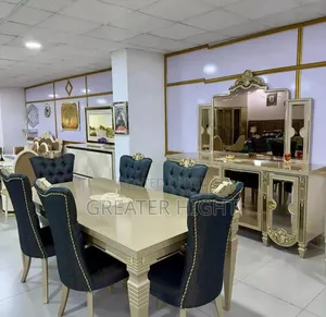 Luxury Dining Table Set 6 Seaters