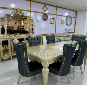 Luxury Dining Table Set 6 Seaters