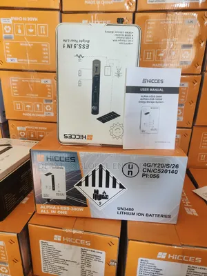 HICCES 1kWh Solar Generator 300W Lithium Battery Power Station