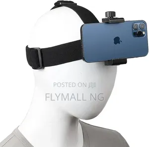 Smartphone Pov / Vlog Head Strap Mount Phone Holder