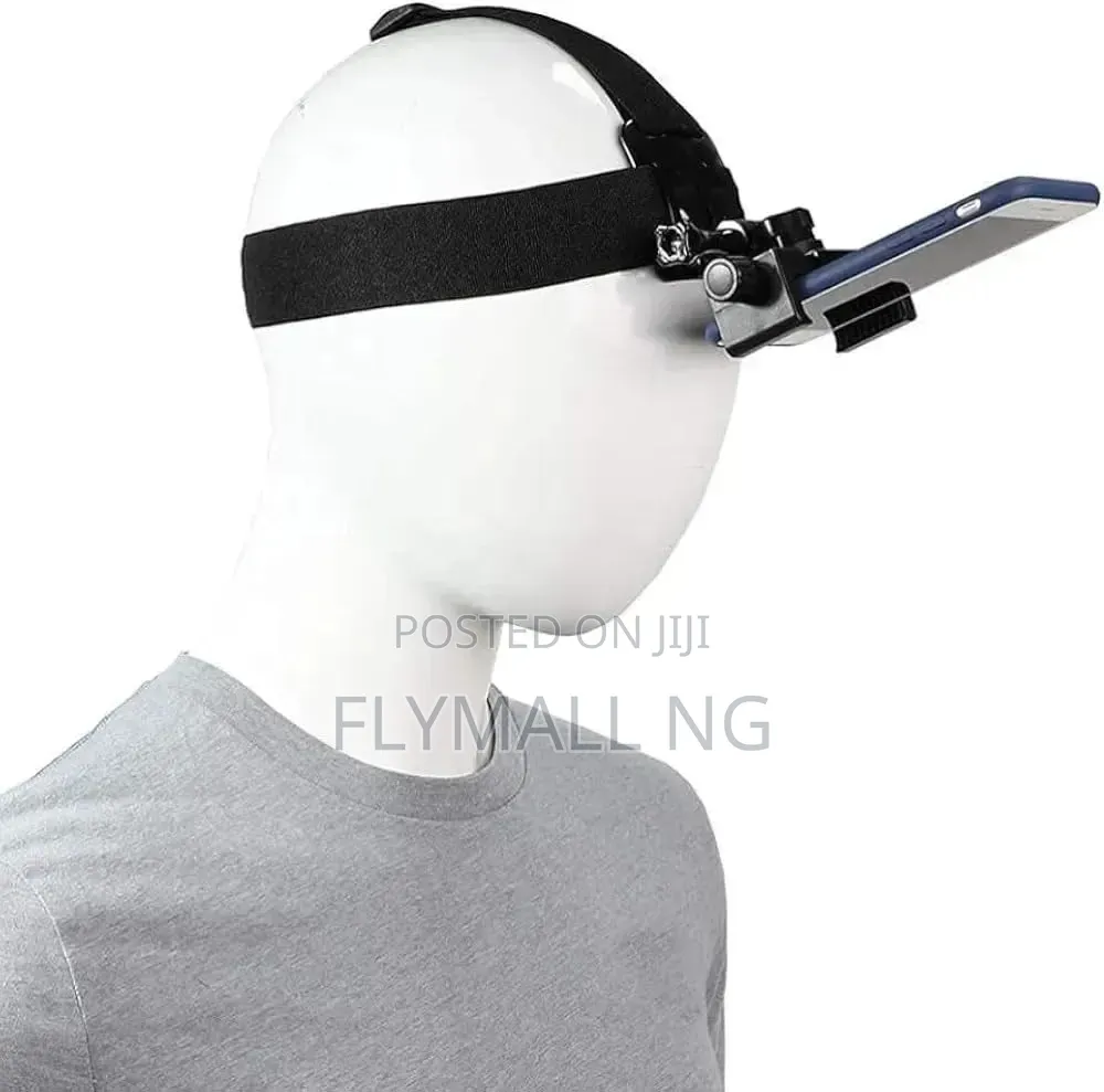 Smartphone Pov / Vlog Head Strap Mount Phone Holder
